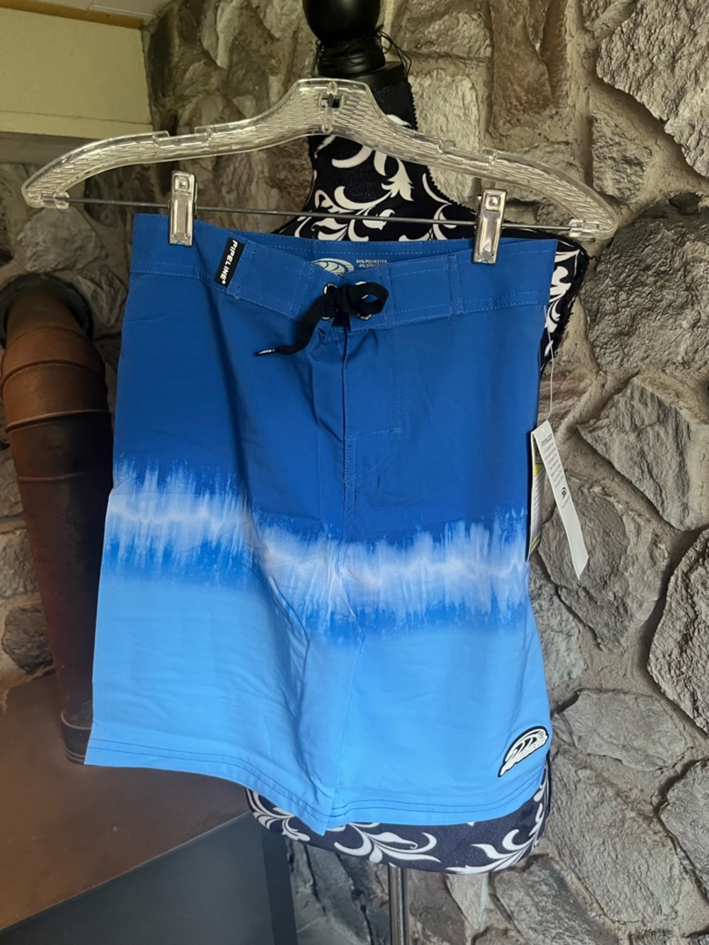 NWT Pipeline Blue Boardshorts